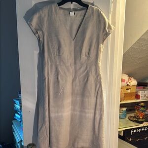 J. Crew Beige Midi Dress